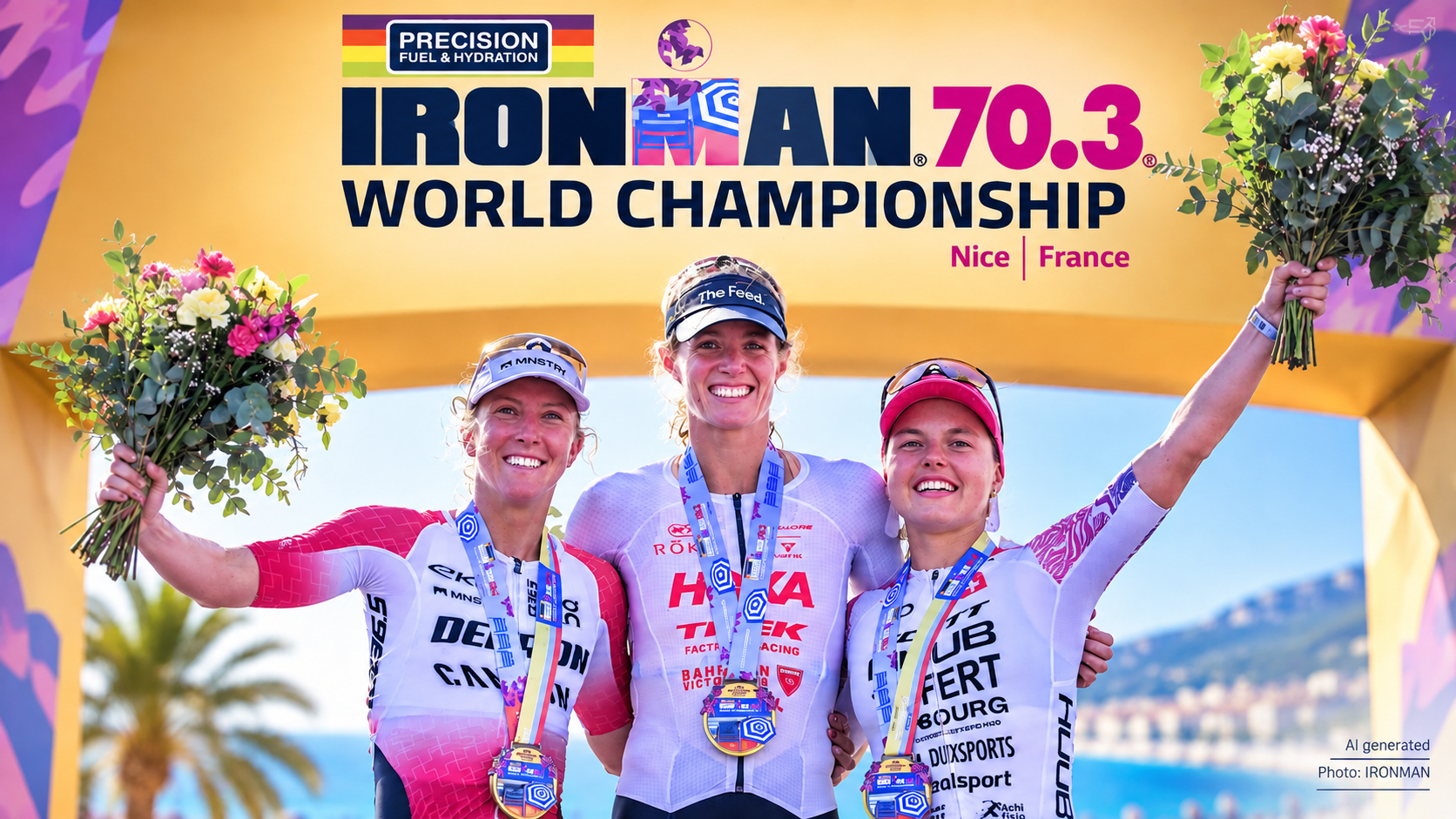 MŚ IRONMAN 70.3: Knibb wygrywa, Derron i Siffert kompletują podium